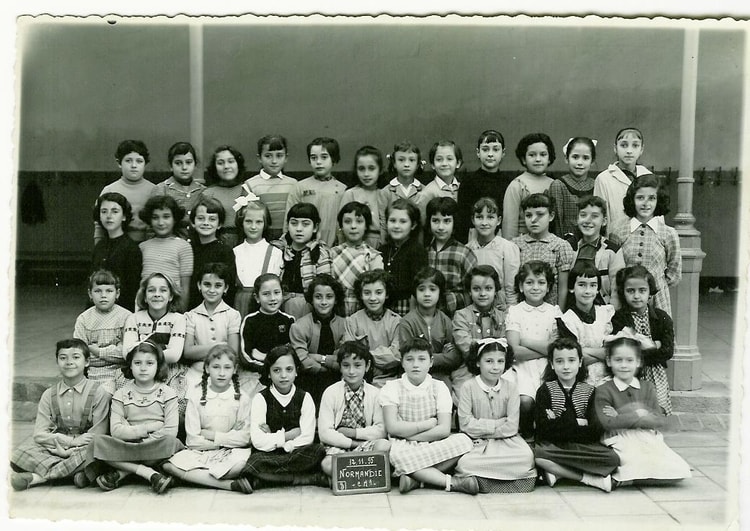 1955 - Ecole Primaire Normandie Alger - Ecole rue de normandie