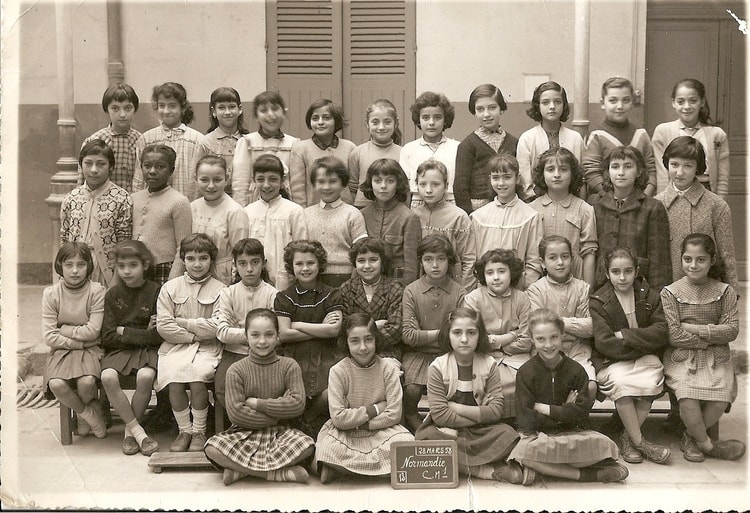 1956 - CM1 - Ecole rue de normandie