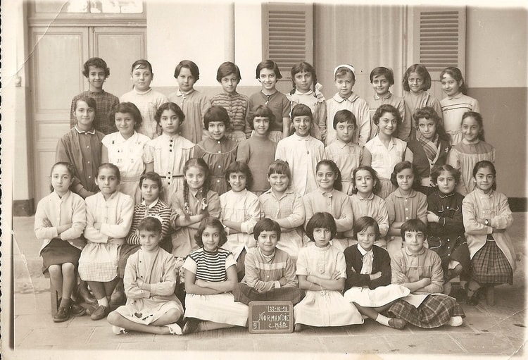 1958 - CM2B - Ecole rue de normandie