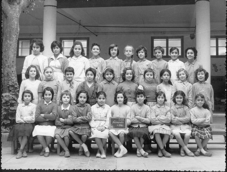 1960 - CM2 - Ecole rue de normandie