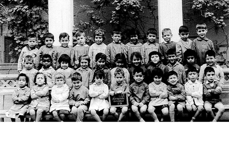 1960 - 3ème maternelle - Ecole rue de normandie
