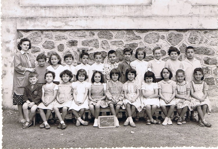 1960 - CE 1 & CE2 - Ecole bobillot