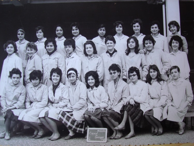 1962 - Chemin de Gascogne 1ère année - Ecole bobillot