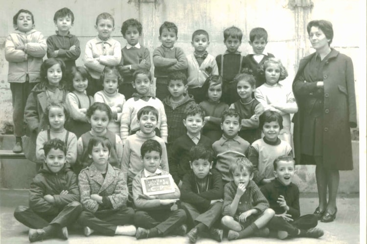1968 - CP - Ecole bobillot