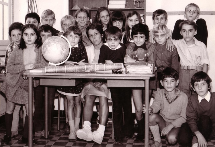 1970 - GROUPE  1970-71 - Ecole bobillot