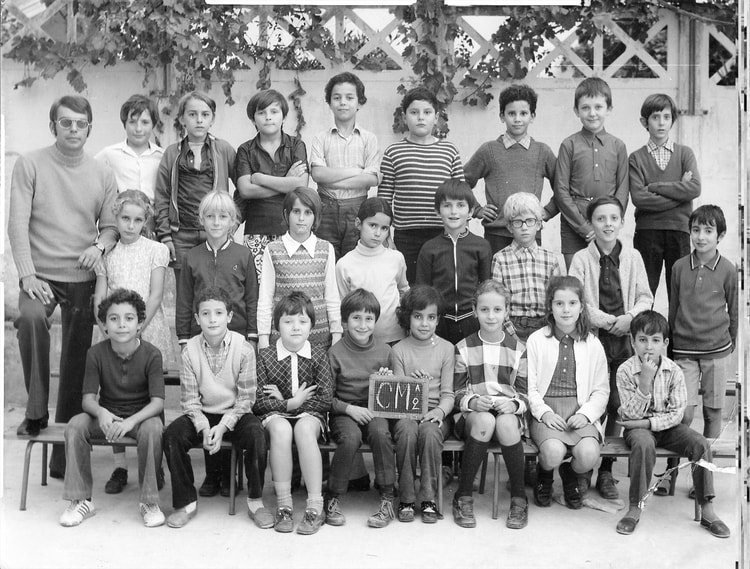 1971 - CM2 A - Ecole bobillot
