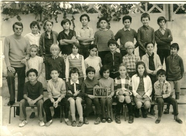 1972 - Cm2 - Ecole bobillot