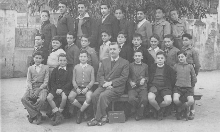 1945 - Fin d'études - Institution saint bonnaventure