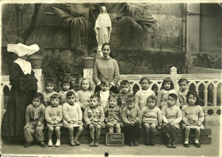 1956 - SECTION DES TOUT PETITS - Institution saint bonnaventure