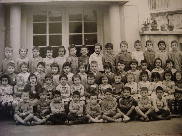 1961 - Cours Préparatoire - Institution saint bonnaventure