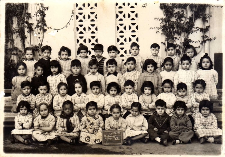 1953 - 1ère année - Ecole rampe valée