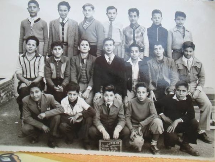 1954 - Fin d'études primaires - Ecole rampe valée