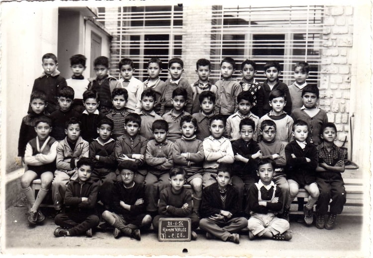 1956 - CE1 - Ecole rampe valée