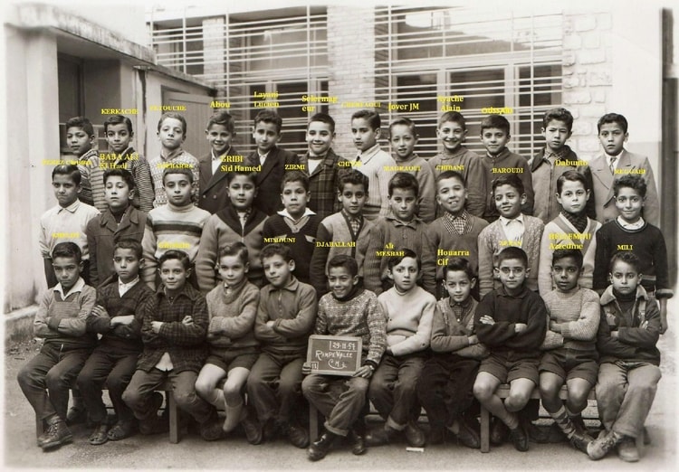 1957 - Cm2 1957 - Ecole rampe valée