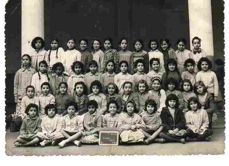 1962 - Classe de CE2 - Ecole de Filles Rampe Valée (1962) - Ecole rampe valée