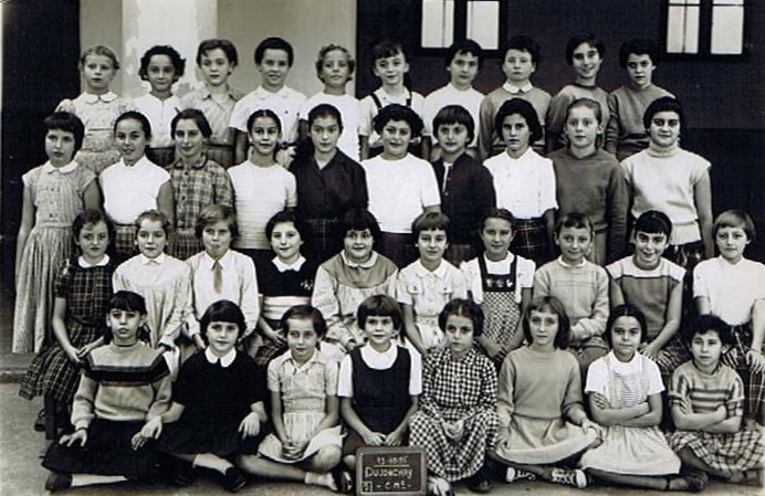 1956 - Photos classe 1 - Dujonchay