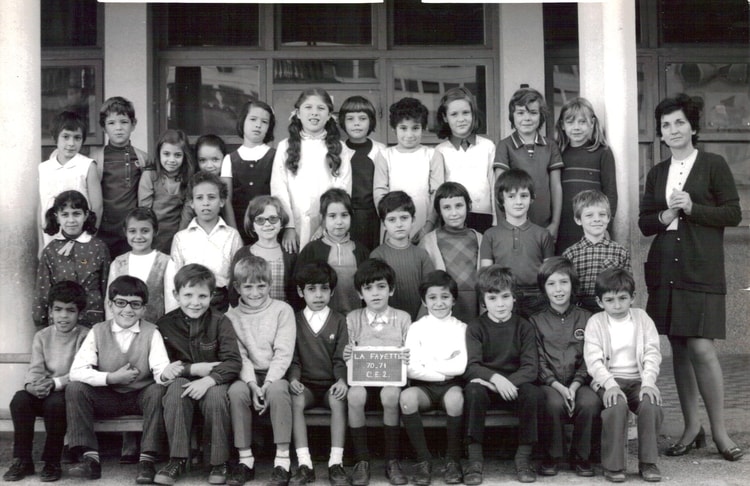 1970 - CE2 - Ecole lafayette alger