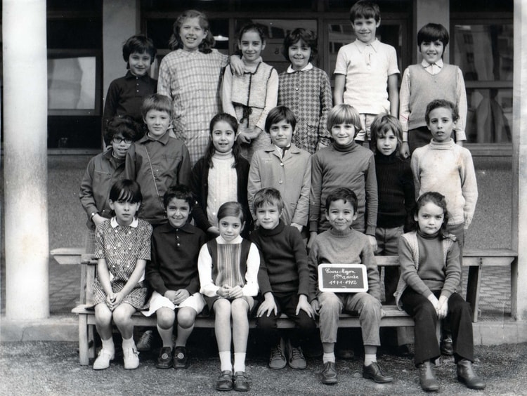 1971 - CM1 - Ecole lafayette alger