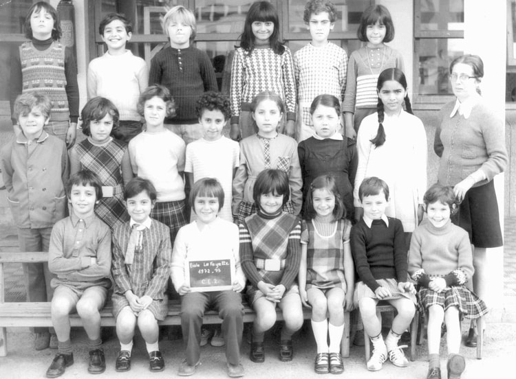 1972 - CE2 - Ecole lafayette alger