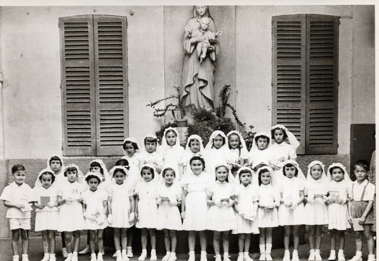 1953 - Communion privée - Ecole saint vincent de paul