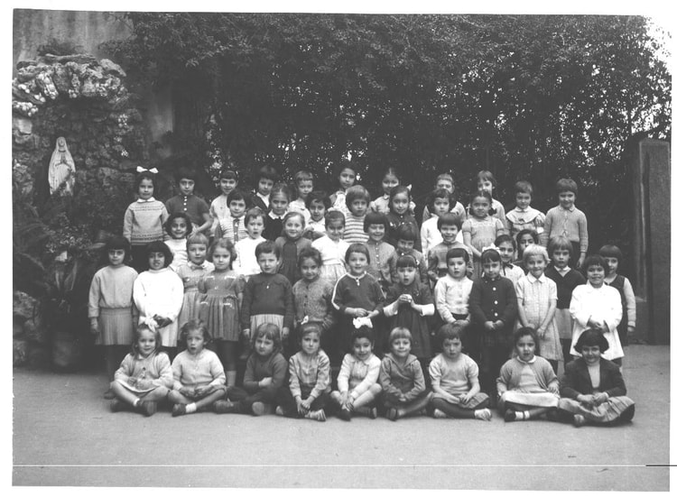 1959 - Maternelle (sûrement) - Ste anne, la redoute