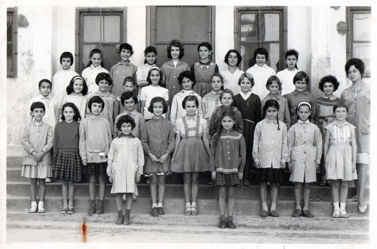 1960 - CLASSE DE 8EME  - Ste anne, la redoute