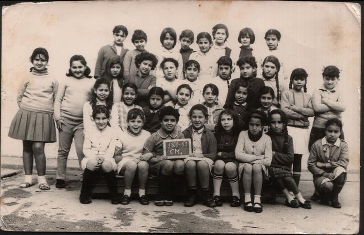 1969 - CM1 - Ste anne, la redoute