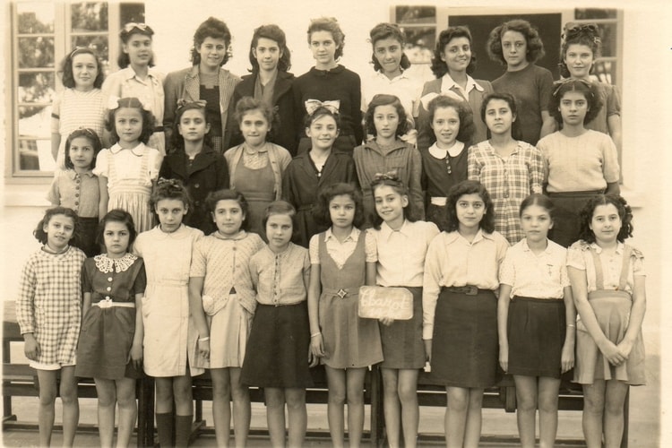 1946 - Certifica etude - école chazot filles