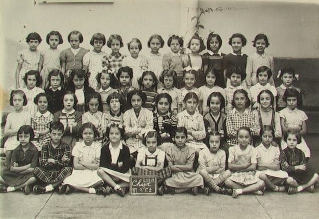 1951 - Cours elementaire - école chazot filles