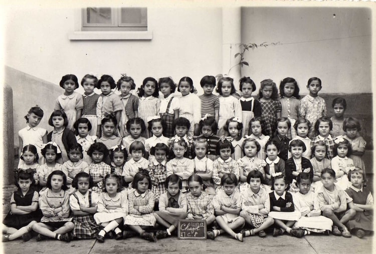 1952 - C.P - école chazot filles