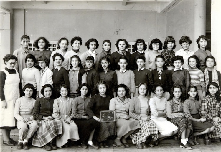 1955 - LUTAUD CFE - école chazot filles