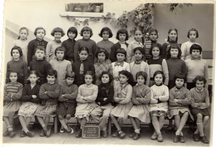 1955 - C.M 1 - école chazot filles