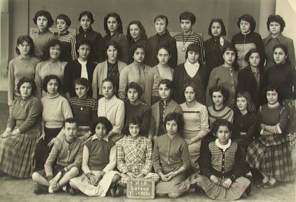 1956 - Certicat d'études - école chazot filles