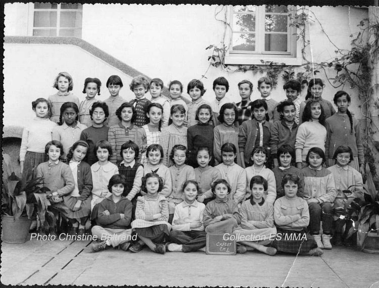 1958 - CM1 - école chazot filles