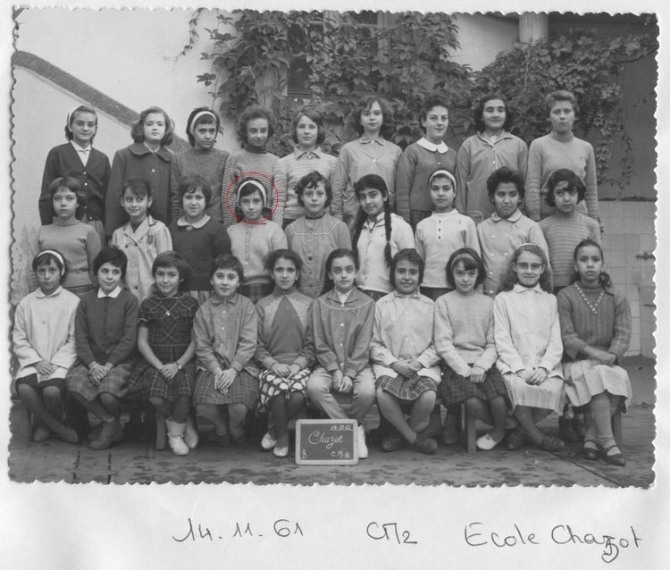 1961 - CM2 - école chazot filles