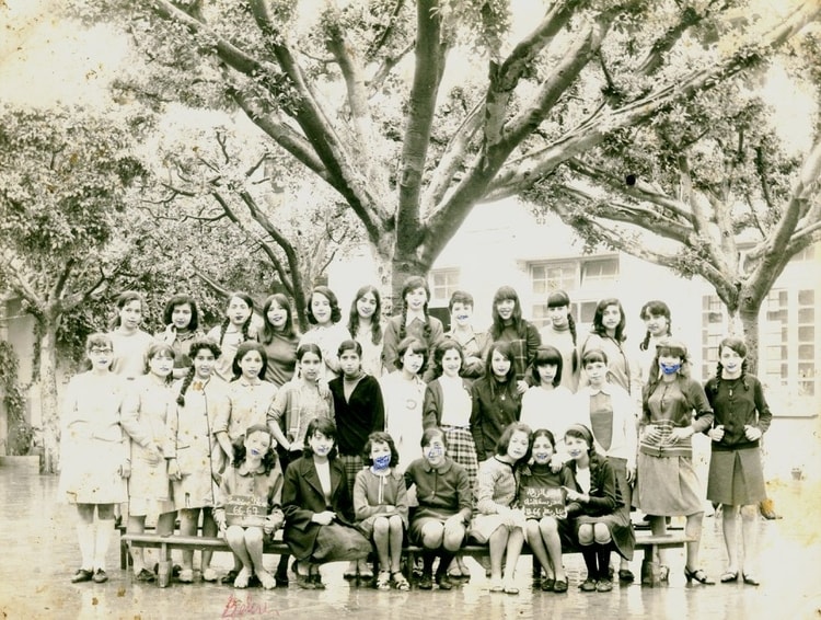 1967 - Classe de 4e (1967) -  Chazot - école chazot filles