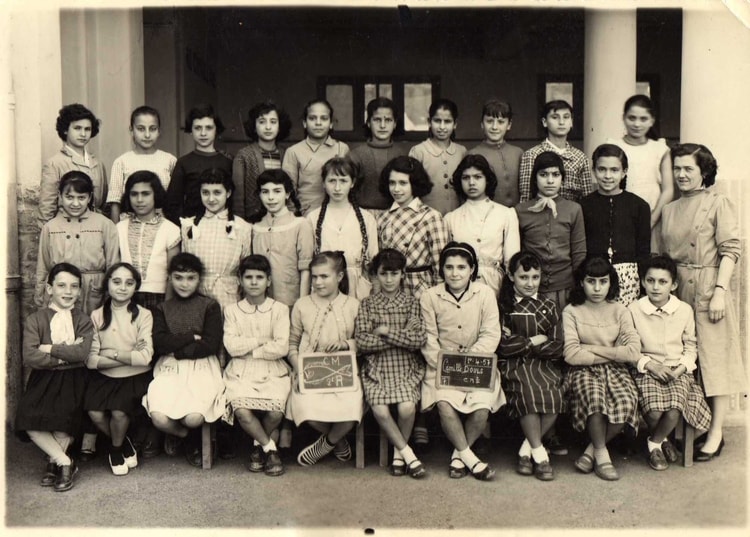 1957 - Cm2 - Ecole rue camille douls