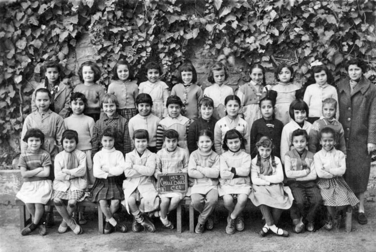 1957 - C.E.1 - Ecole rue camille douls