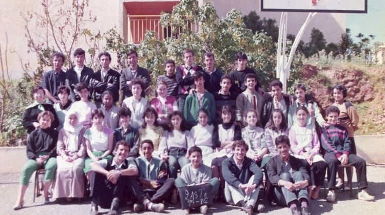 1985 - CLASSE 2AST1 - Lycée les sources(ali boumendjel)