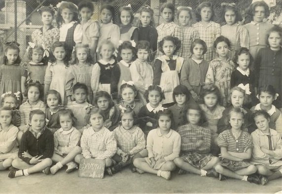 1948 - C.C. BARNAVE 1948/49 - Ecole primaire de filles rue barnave