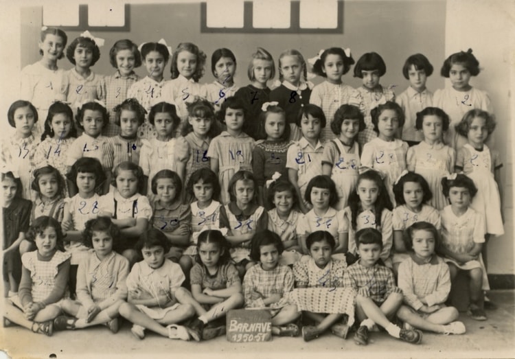 1950 - CE1 - Ecole primaire de filles rue barnave