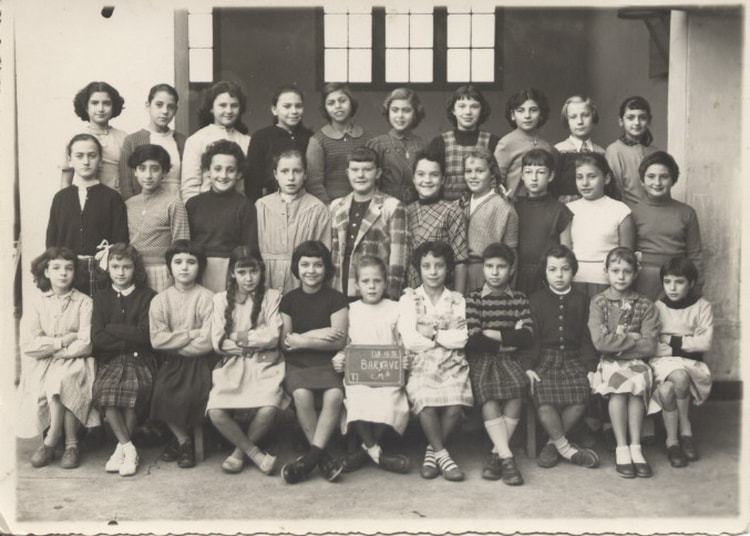 1956 - CM 2 - Ecole primaire de filles rue barnave