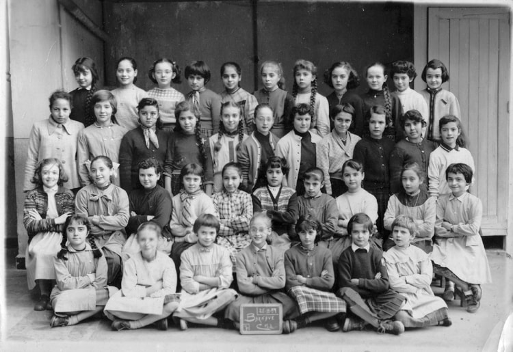 1957 - CM2 - Ecole primaire de filles rue barnave