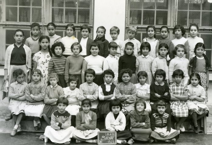 1958 - CE2 - Ecole primaire de filles rue barnave