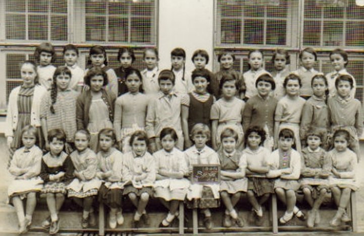 1958 - BARNAVE CE2 - Ecole primaire de filles rue barnave
