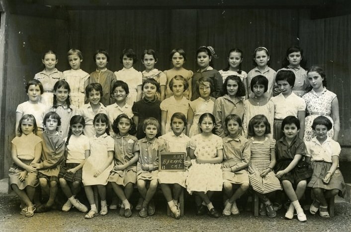 1959 - CM1 - Ecole primaire de filles rue barnave