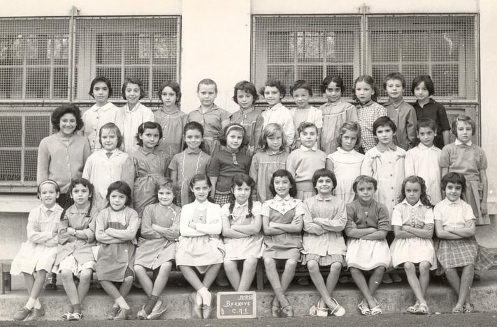 1960 - CM 1 - Ecole primaire de filles rue barnave