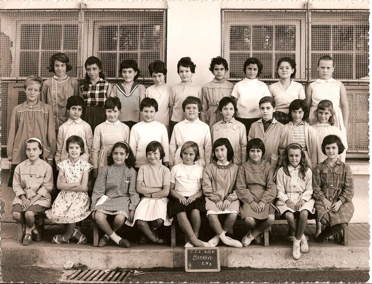 1961 - CM2 - Ecole primaire de filles rue barnave