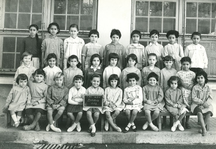 1962 - CE1 - Ecole primaire de filles rue barnave
