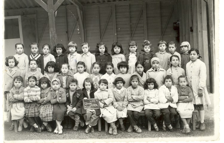 1958 - CP - Alger _colonne voirol - Ecole colonne voirol